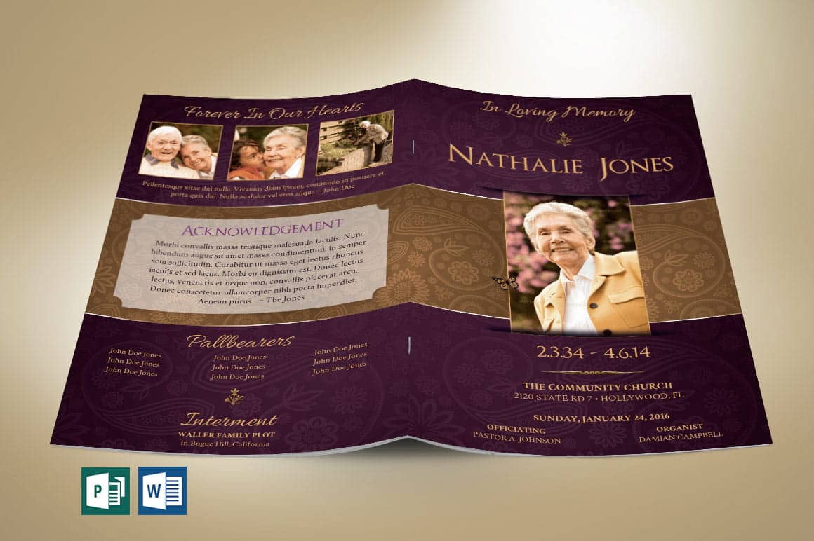 Funeral Service Program