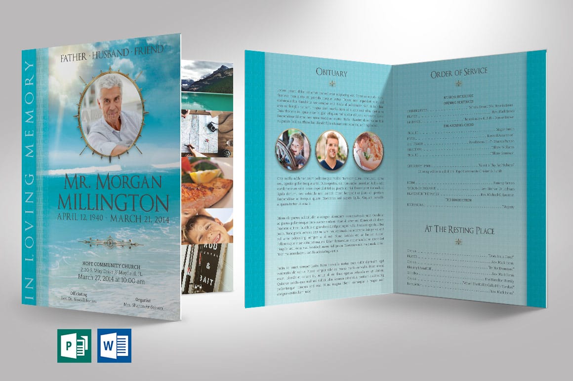 Oceanic Funeral Program