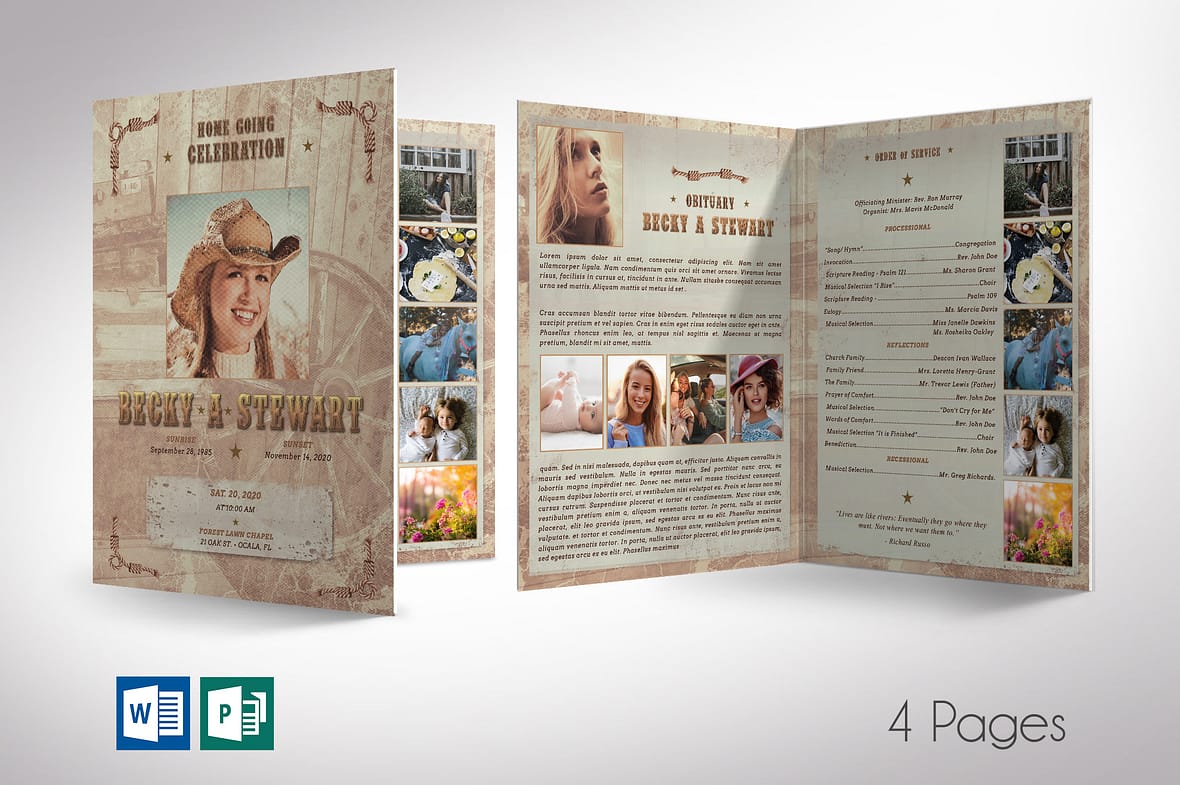Cowgirl Tabloid Funeral
