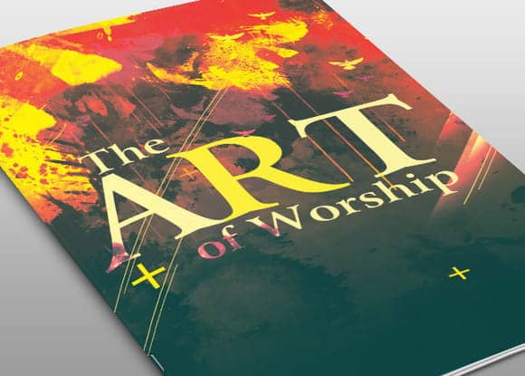 The Art of Worship Church Bulletin