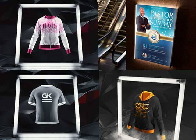 5 Amazing Animated TShirt Photoshop Mockups