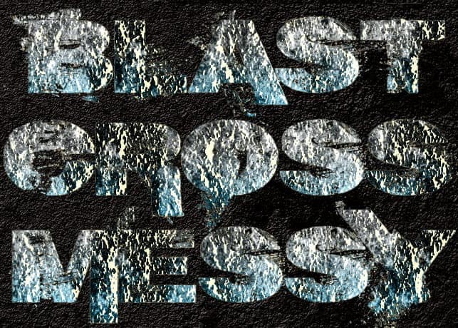 Blast Photoshop Layer Styles