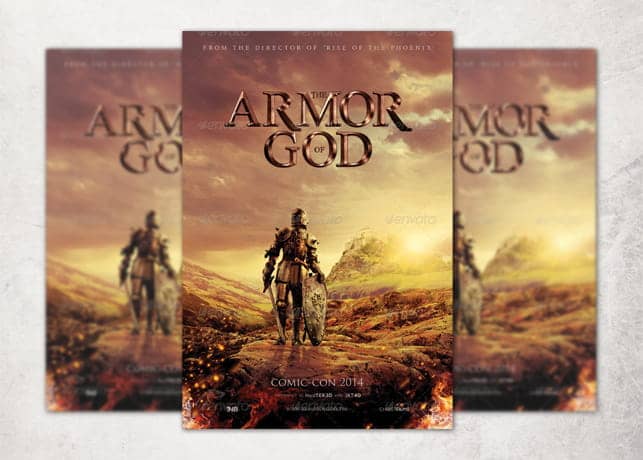 Armor of God Movie Poster Template