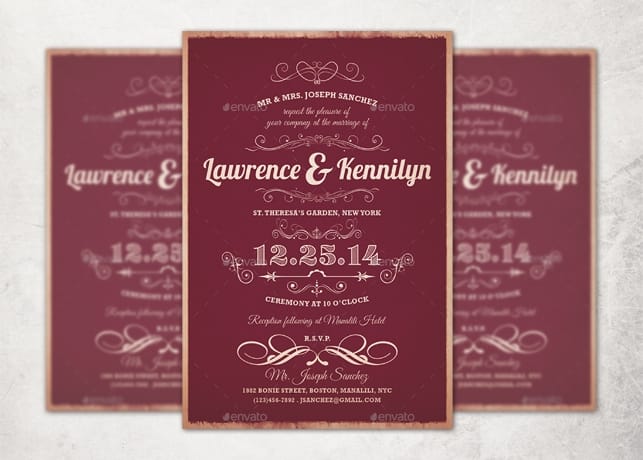 Elegant Wedding Invitation