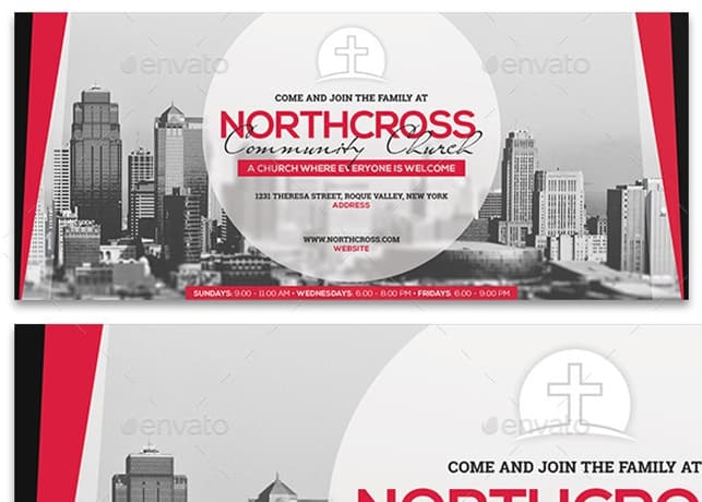 Join the Family Church Billboard Template