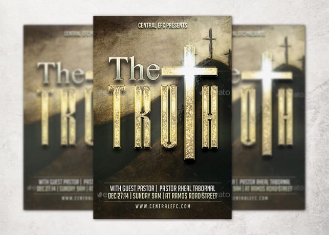 The Truth Church Flyer Template