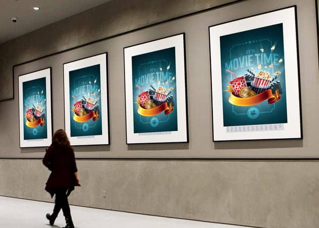 Variable Poster Mockup Template
