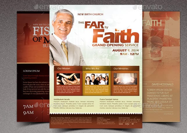 Faith Church Marketing Flyer Bundle