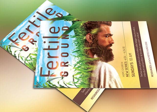 Fertile Ground Flyer and Poster