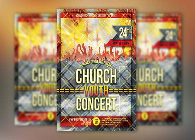 Church Group Concert Flyer Template