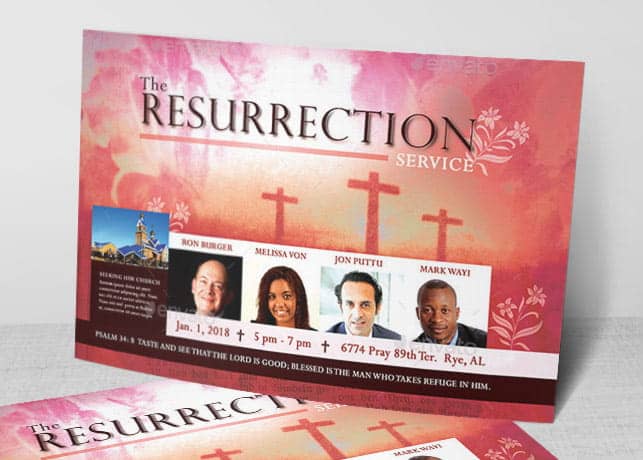 Resurrection Flyer Template