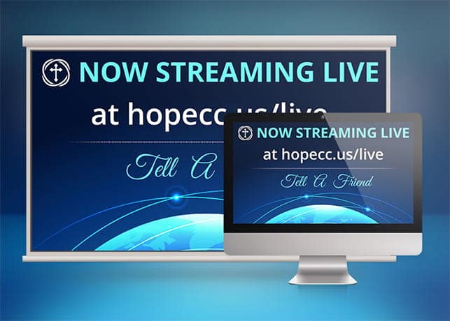 Church Streaming Slide Photoshop Template