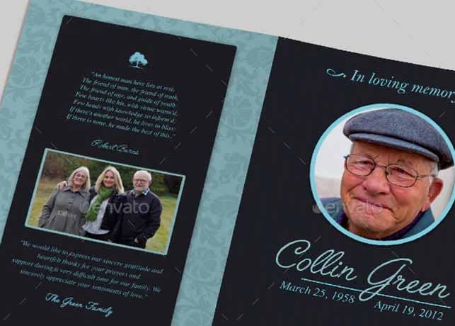 Funeral Program Template