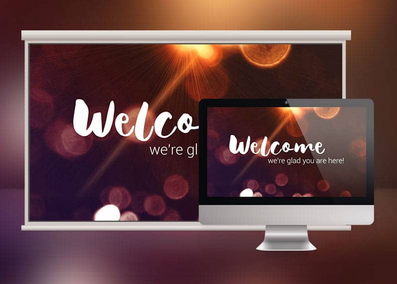 Bokeh Church Service Slide