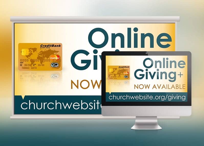 Online Giving Slide