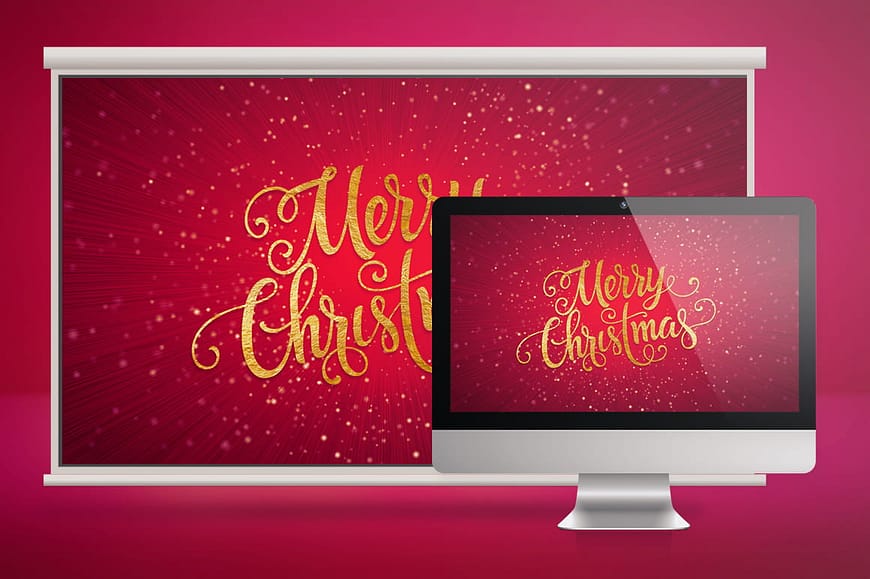 Merry Christmas Church Presentation Slide