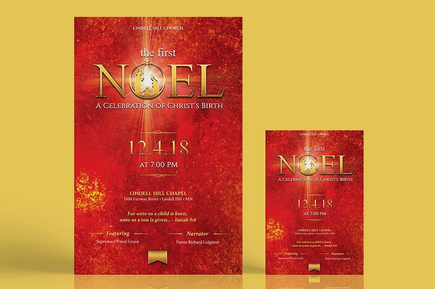 Christmas Concert Flyer