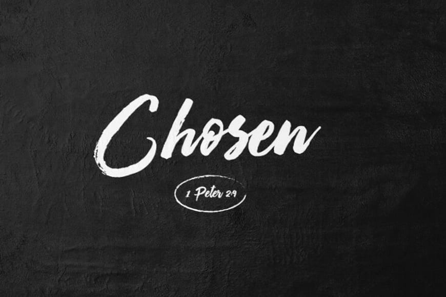 Chosen Christian Art - White